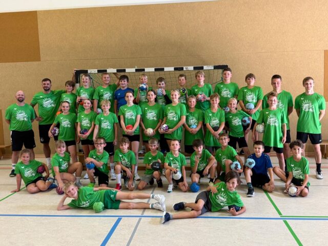 Vier intensive Tage voller Handball, Sport und Teamgeist! 🤾‍♂️💚